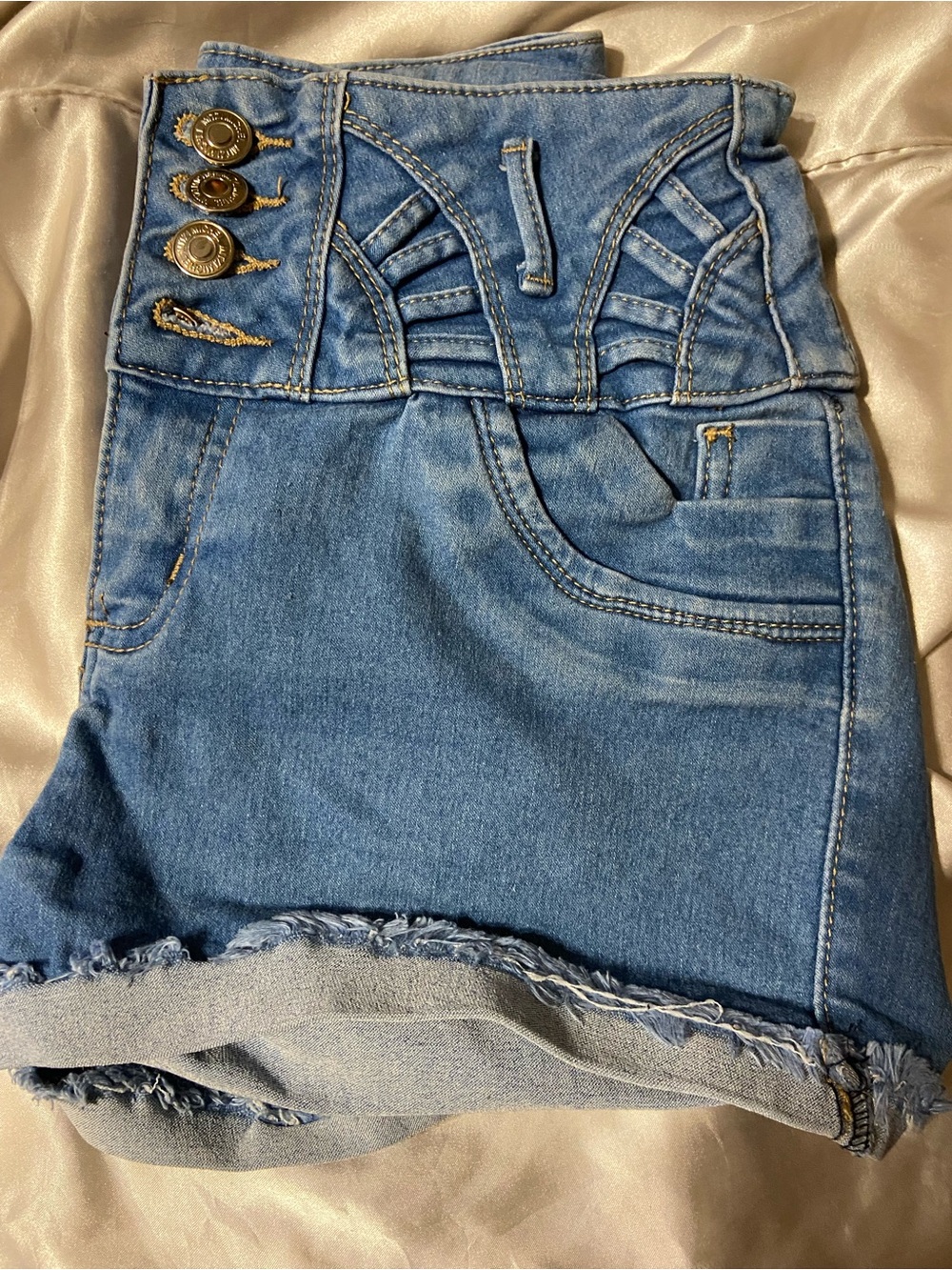 High-Waist Booty Shape Shorts